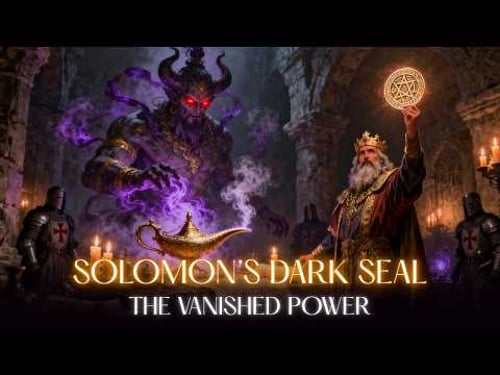 The Binding of the Djinn: Solomon’s Darkest Magic the Templars Sought | History for Sleep
