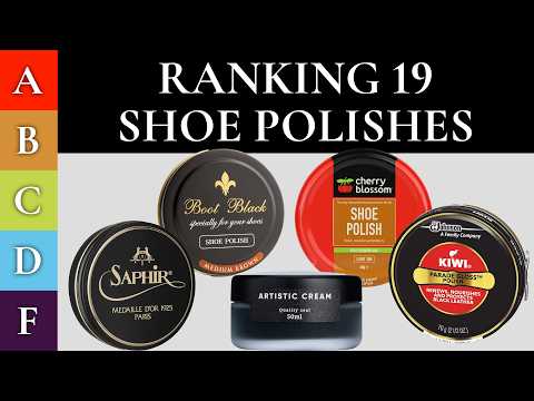Ranking Shoe Polishes (19 BEST & WORST Brands) ft. @arterton.london