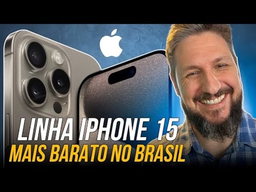 FINALMENTE O IPHONE 15! Veja as principais novidades e preços no Brasil