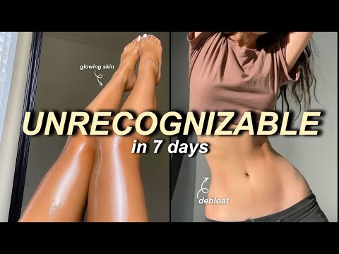 How to become UNRECOGNIZABLE in 7 days (Low Maintenance Routine)