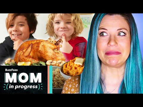 I Let My Kids Cook Thanksgiving Dinner • Mom In Progress