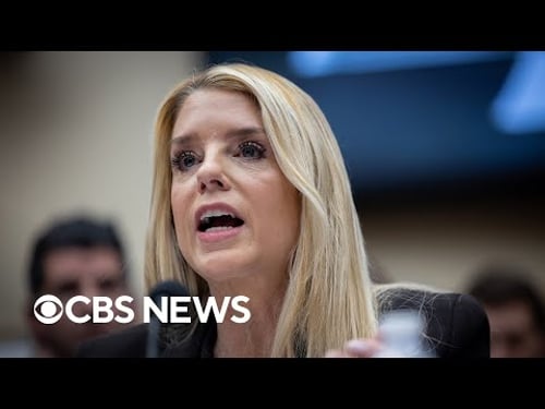 Heated exchanges during Bondi's Epstein files testimony