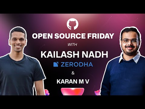 Open Source Friday with Zerodha's Kailash Nadh