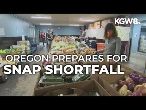 Oregon among states suing USDA over looming loss of SNAP benefits