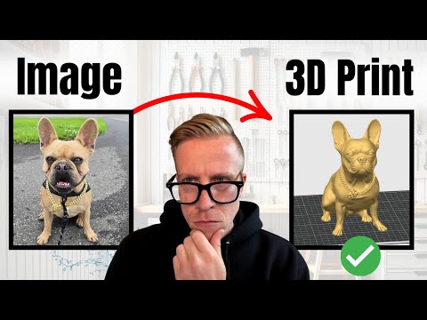 How to Turn an Image into a 3d Print Model - Super EASY!
