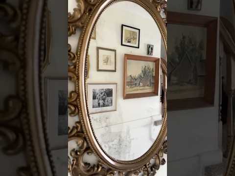 How to Make Any Mirror Vintage (With @therurallegend) #diy #vintage #mirror