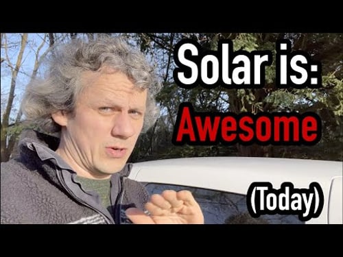 Solar is awesome! Video Diary 6