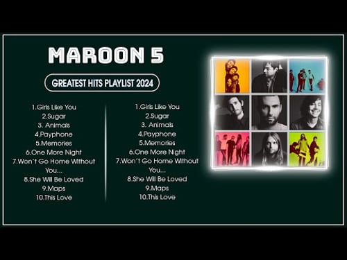 MAROON 5 ~ ➤ The Best Of Bruno Mars - Greatest Hits