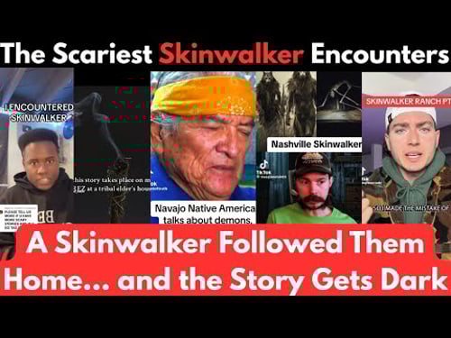 The Creepiest Skinwalker Sightings Ever Told | Skinwalkers Are Real… True Terrifying Stories #tiktok