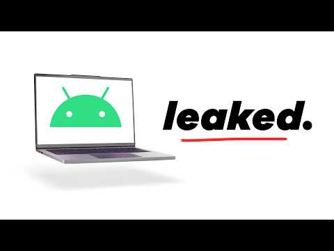 Android's Desktop OS just LEAKED! (first look)