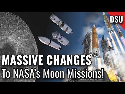 NASA Redesigns Lunar Landing Mission Plans - Deep Space Updates