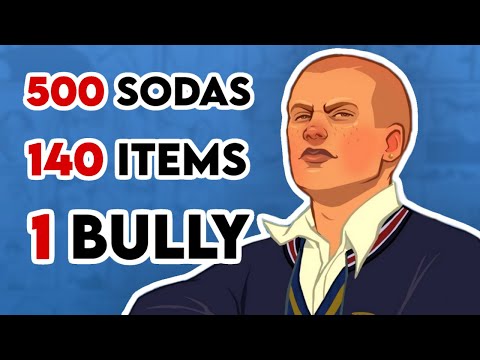 I Played 100% of Bully. It was CINEMA