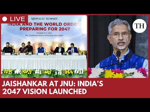 EAM S. Jaishankar inaugurates ‘India & the World Order: Preparing for 2047’ at JNU, New Delhi