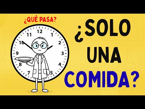 ¿QUÉ PASA SI SOLO COMES UNA VEZ AL DÍA?