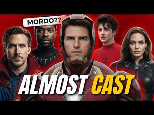 Marvel Actors Almost Cast in the MCU (Avengers, X-men, Doomsday, Iron Man, Thor, Spider-Man & More)