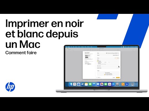 Impression en noir et blanc dans macOS pour imprimantes HP | HP Support