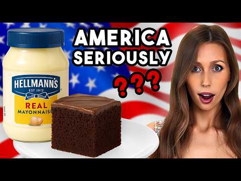 I Baked Americaโs Weirdest Chocolate Cake (made with Mayo!)