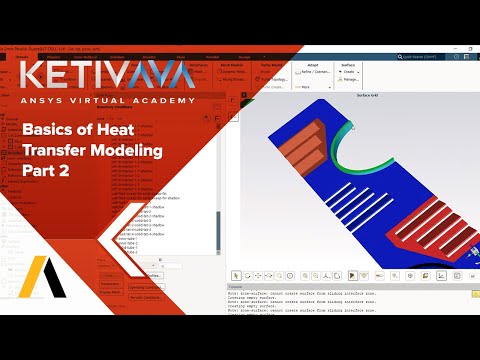 Basics of Heat Transfer Modeling in Ansys Fluent – Part 2 | Ansys Virtual Academy