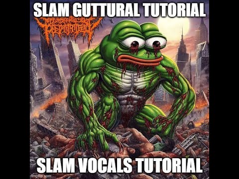 Slam Metal gurgle/burp guttural tutorial (Guttural slug, vulvodynia, Esophagus)