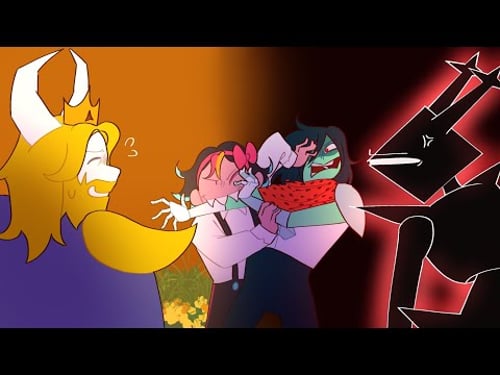 Beating ALL of Deltarune Before my friend can beat Undertale