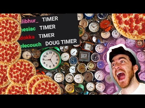 Doug gets overwhelmed by pizza timers