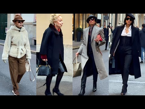 Winter Milan Street Style 2026 🇮🇹 | Milan Fashion Week Winter Outfits & Luxury Trends