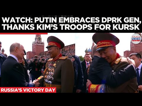 Post-Parade Diplomacy: Putin Hugs North Korean Soldiers in Rare Public Gesture