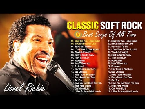 Lionel Richie, Phil Collins, Elton John, Eric Clapton, Rod Stewart - Soft Rock Ballads 70s 80s 90s