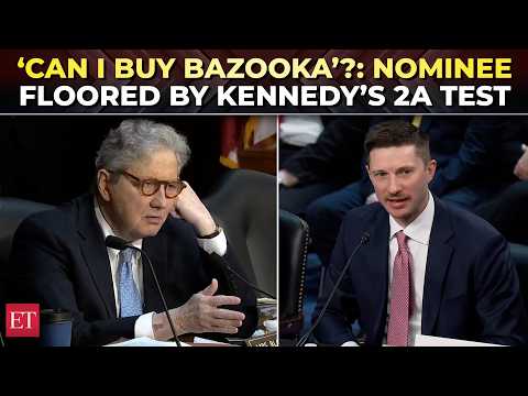 'I want to buy a bazooka...': Kennedy drops bombshell 2nd Amendment hypothetical to judicial nominee