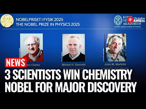 Three Scientists Win 2025 Nobel Prize in Chemistry for Developing Metal–Organic Frameworks