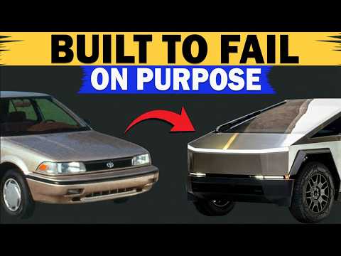 Why Modern Cars Are Built to Break (Leaked Documents Inside)
