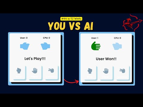How to Create Rock Paper Scissors Game Using HTML CSS and JavaScript