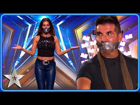 Show 'em girl! Magician Alexandra Burgio shows Judges who's BOSS! | Auditions | BGT 2025