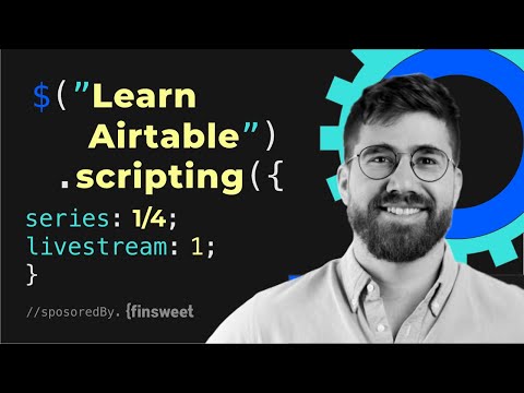 Learn Airtable scripting #1: basics & removing duplicates with Giovanni Briggs