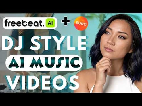 How to Create a DJ Style AI Music Video With a Consistent Character Using Freebeat ai