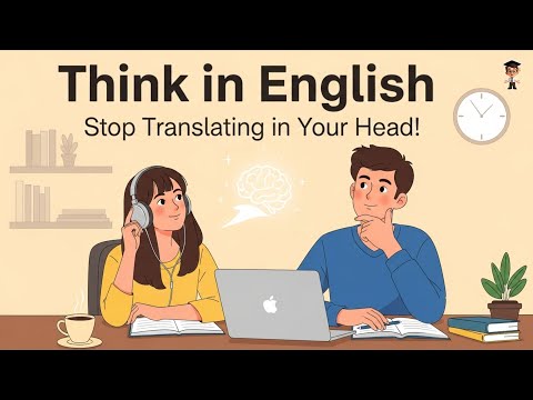 English Podcast for Beginners - How to Think in English | Stop Translating in Your Head Now