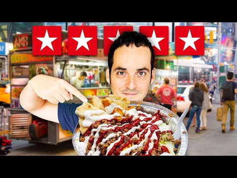 I Ate New Yorkโs BEST Reviewed Street Food (Worth It?)