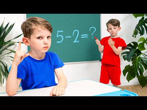 Od zlobnega do prijaznega 📚 Lekcija o prijateljstvu v šoli💛