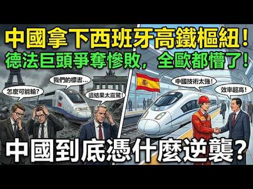 中國鐵建再創奇跡!中標西班牙馬德里高鐵樞紐,傲刷屏歐洲,為何能逆襲?