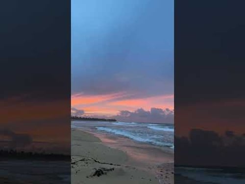 sunset in punta cana #sunset #puntacana #iphone15pro