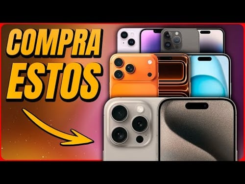 ESTOS son los iPhone que DEBES COMPRAR AHORA!! **2026**