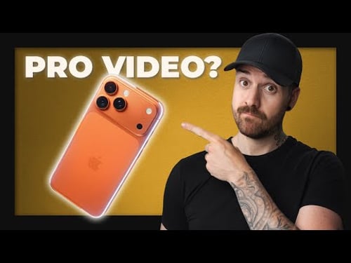 The Truth About Apple Log 2, Open Gate, and ProRes Raw on iPhone 17 Pro