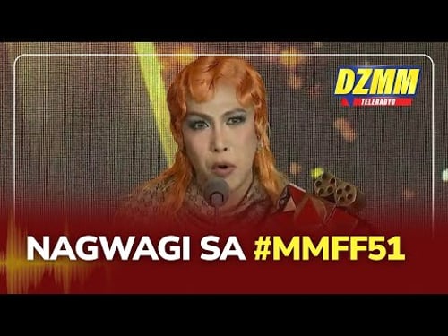 Vice Ganda becomes first queer actor to win best actor award in MFFF | (28 December 2025)