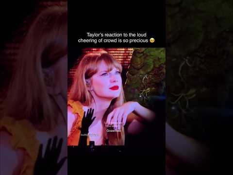 Taylor Swift MOST Adorable reactions to the cheering crowds at the Eras Tour...