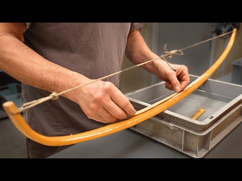 Making a BOW of the Native Americans