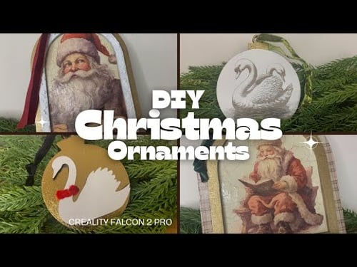 Making High-End Wood Ornaments with a Budget Laser Cutter!