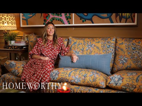 HOUSE TOUR | A Colorful London Riverside Home Filled with Prints, Texture, and British Charm