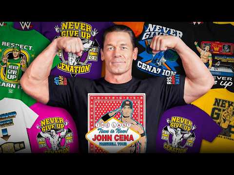 EVERY SHIRT John Cena EVER WORE IN HIS CAREER! (2003–2025)