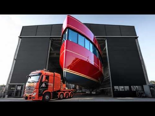 Inside Shipyard where the Most Luxurious Yachts are Built
