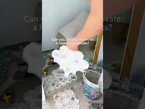 NEW PROJECT ALERT! 🚨 Can you actually renovate a house in T-minus 12 weeks?! Short answer: YES